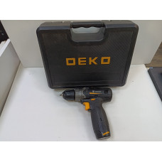 Шуруповерт DEKO GCD12DU3            
            б/у