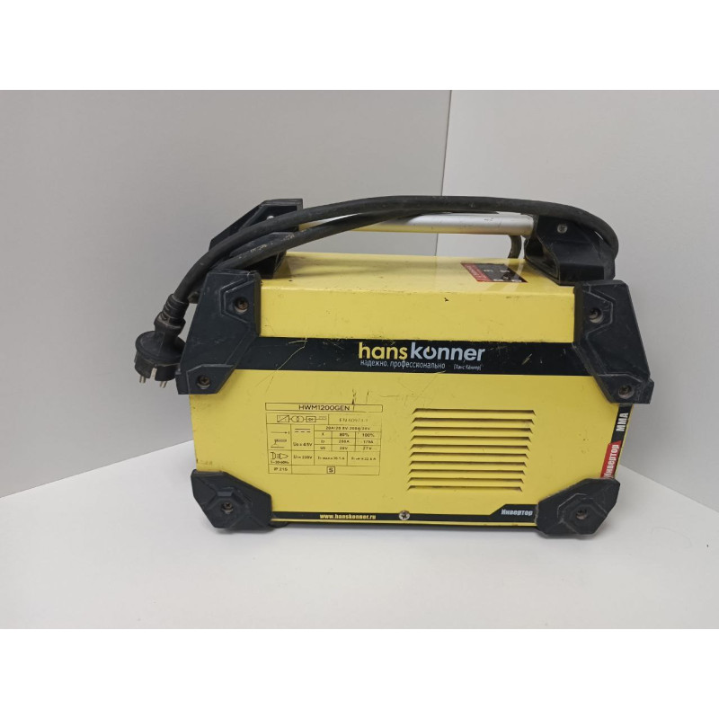 Сварочный аппарат HANSKONNER HWM1200GEN            
            б/у