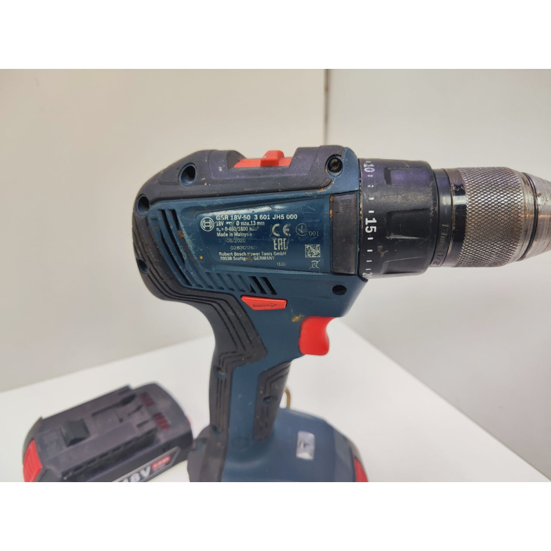 Шуруповерт Bosch GSB 18V-50            
            б/у