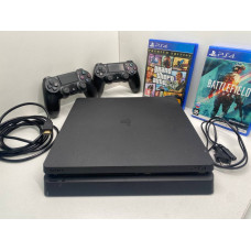 Игровые приставки Sony playstation 4 slim cuh-2100 500gb            
            б/у
