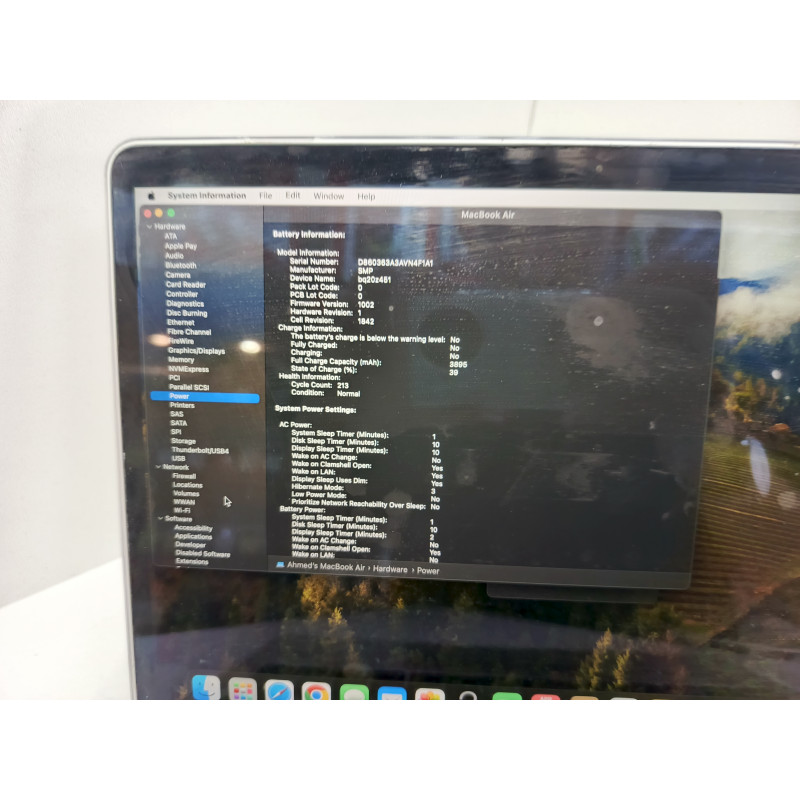 Ноутбук Apple MacBook Air 2020 (A2179)            
            б/у