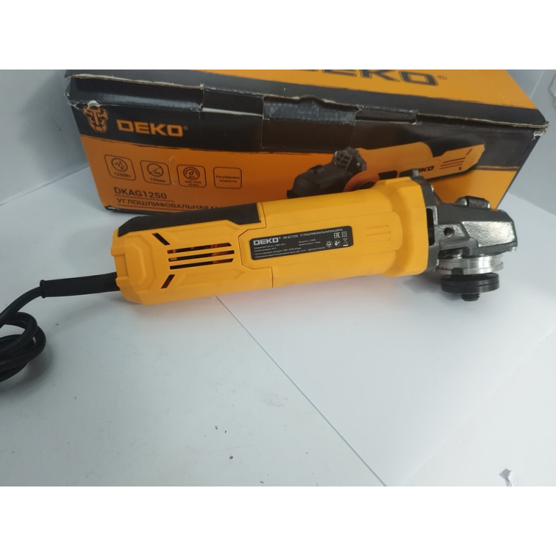 Болгарка DEKO DKAG1250            
            б/у