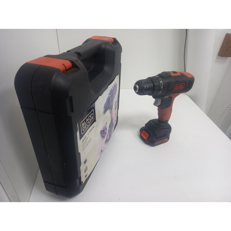 Шуруповерт Black&decker BCD7122            
            б/у
