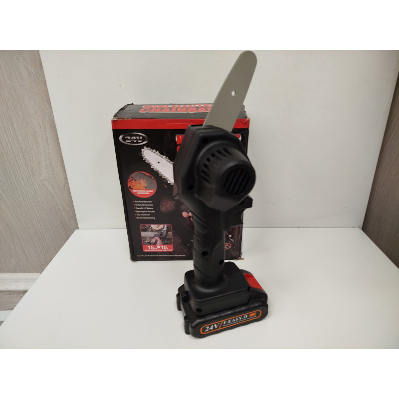 Аккумуляторная цепная пила Mini Electric ChainSaW 24V            
            б/у
